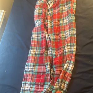 Womens llbean size medium super cute pj pants plaid.
